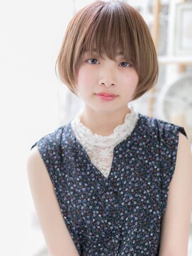 カバーヘア 上尾西口店(COVER HAIR) 斜めバング小顔前下がりマッシュボブショートc6上尾20代30代!