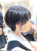 イヤリングカラー×ショートボブ【Ash大泉学園　横山】