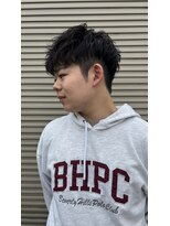 ルシードスタイルソレイユ(LUCIDO STYLE SOLEIL)&nbsp;癖毛風ツーブロパーマ