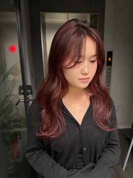 ソル 栄矢場町(SOL) チェリーレッド/ワインレッド/赤髪