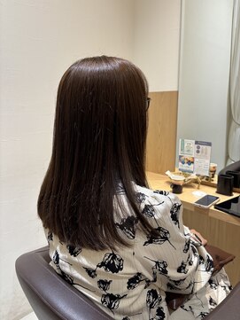 ユニックス イオンモール川口前川店(UNIX) うる艶カラー ロングヘア