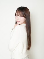 ルフュージュ バイ プロデュース 相模大野店(Refuge by Produce)&nbsp;シースルーバング/ストレートロング