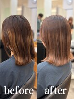 ドラン 梅田店(DRAN)&nbsp;【DRAN梅田店】40代くせ毛とブリーチ毛の正解夏対策は髪質改善！