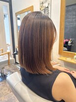 ゼン ネオ(Zen Neo)&nbsp;【髪質改善】酸性ストレート　縮毛矯正　ミディアムボブ
