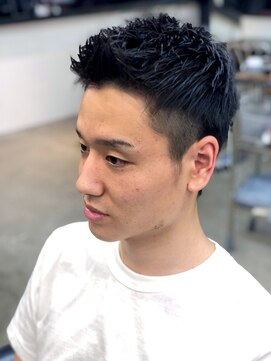 マスカリ(muscali) 【原田】メンズショート　アップバング　スパイキーショート