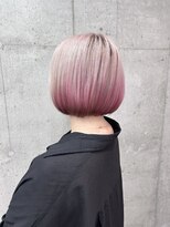 モク 立川(moc)&nbsp;韓国風レイヤーカットブリーチダブルカラー前髪