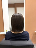 リバティ 登戸(Liberty)&nbsp;外ハネミディアム×オリーブベージュ