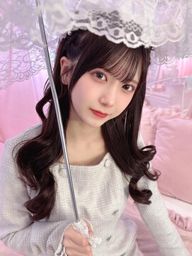 リルミー(Lilme) 橋本菜々子ちゃん編み上げハーフツイン*まゆ/大須 /矢場町