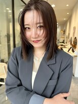 ソラ 表参道(SORA) 【MOMONE】ニュアンスバングレイヤーカットフェイスレイヤー