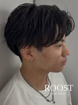 ルースト 八王子店(ROOST) MEN'SHAIR/センターパート/ニュアンスパーマ/眉毛/八王子