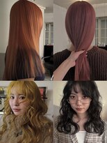 アンプラグド(unplugged) レイヤーブロンドベージュブリーチなしダブルカラーハイトーン