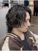グランジサーフカールパーマアクティブショートスイングショート