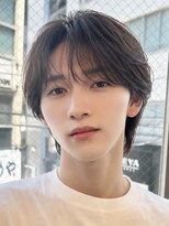 ポーチバイハニー オモテサンドウ(PORCH by HONEY omotesando) 韓国マッシュフェザーパーマニュアンスパーマ刈り上げセンター