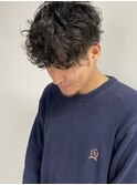 波巻きツイストスパイラル/無造作パーマ/板橋本町