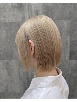 モリオ フロム ロンドン サッポロファクトリー店(morio FROM LONDON) morio 札幌　ハイトーンボブ