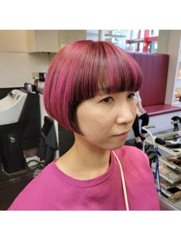 榮美容室 本店の写真/髪質やクセを最大限活かしたカット技術に定評アリ◎360度抜かりない美シルエットであなたの魅力を底上げ♪