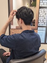 ヘアーデザインワウ(Hair design WOW)&nbsp;メンズニュアンスパーマ【津久野/鳳】