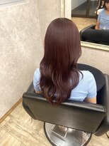 ノア ヘアデザイン 町田店(noa Hair Design)&nbsp;ピンクカラー×韓国風ウェーブ