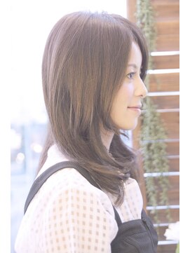 ニスル センター南店(NISURU) 似合わせカット/大人ガーリー/ダークアッシュ/着物/センター南