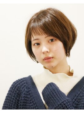 ミクマル(micmal) 20代30代◎似合わせ透明感☆ガーリーショート＠イルミナカラー