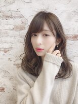 アルケー ヘアアンドヘッドスパ 錦糸町南口店(arche Hair&head spa) 大人可愛いココアベージュグレージュカラーボブウルフ黒髪錦糸町