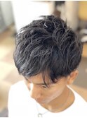 爽やか束感ショート