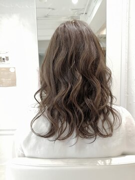 ファイブボックスヘアー 広島(five vox hair) シルバーグレージュ