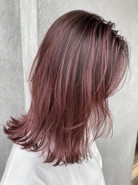 カルヴィナ(CALVINA) 【CALVINA】ピンクバレイヤージュ