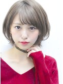 【DAYS表参道】大人可愛い小顔ナチュラル丸みショートボブ