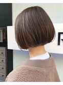 ブリーチなし × ラベンダーグレー Hair Design Collet Ginza