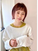 ワイドバング×ピンクボブ【アフロート吉祥寺 緒方】
