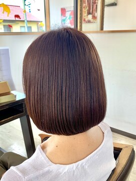 オレンジ(orange) 【orange大分賀来】ミディアム内巻きボブ