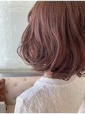 ［OCEAN Hair&Life 水田成美］ほんのりピンクブラウンカラー☆