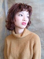 カカン(Kakan)&nbsp;【kakan鎌倉】ピンクグレージュ×レトロカールミディ