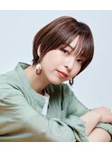 女子力アップ！ショートグラ[アースカラー/ニュアンスカラー]