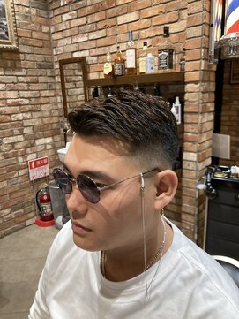 プレミアムバーバー 表参道店(PREMIUM BARBER produce by HIRO GINZA) スキンフェードパーマ