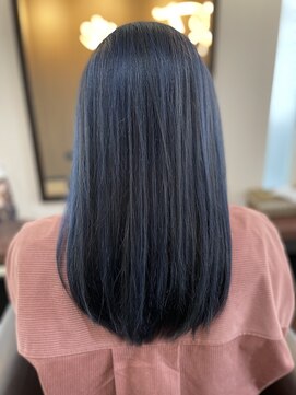 ヘアー デザイン トゥナンテ(hair design tunante) ブルー