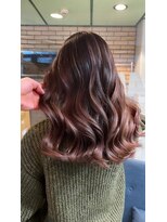 ラフ(LAFF)&nbsp;#黒髪#ボブルフ#ネビージュ#小顔#ワンレン