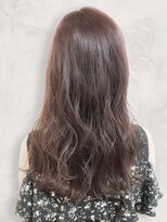 ユキオ オブ ヘアー(YUKIO of Hair) 20代30代髪質改善カラーオレンジベージュ毛先パーマ透け感