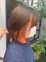 プルス 墨染店(PLUS)&nbsp;インナーカラー【墨染駅/藤森駅/伏見駅/ハイライト/透け感】