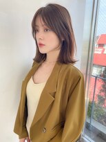 大人クアンクくびれレイヤーミディアム
