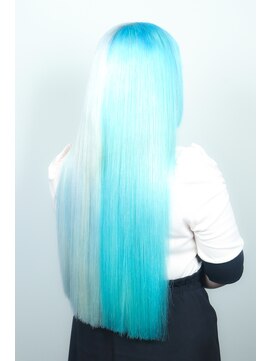 クリップ ジョイント ゴッド(CLIP JOINT GOD) White & ocean