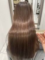 エスカーラ 表参道(THE ESCALA)&nbsp;@aidaman321/セクションカラー/ペールベージュ/外ハネボブ