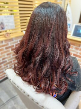 ビジュ(B-joux) 秋色　ボルドーカラー