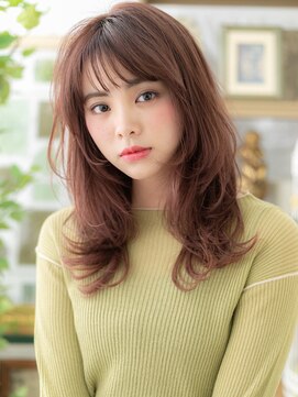 カバーヘア ブリス 戸田公園西口店(COVER HAIR bliss) ミルクティーピンク小顔韓国ヘア―Tb1戸田公園20代30代40代