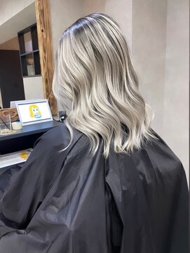 サニー 渋谷(SUNNY) バレイヤージュ、ココアベージュ、ハイライト、グレージュカラー