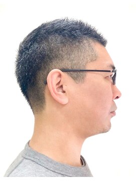 黄ぐまくん美容室 メンズショート