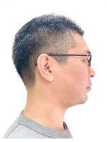 黄ぐまくん美容室 メンズショート