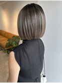 大人おしゃれボブスタイル!_グレージュ_