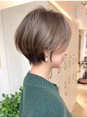 @thisiskaito表参道原宿/ショートヘア/ショートボブ/グレージュ